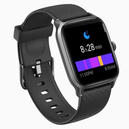 ZEBRONICS Zeb-Fit Me Smartwatch (Black Strap, Free Size) ZEBRONICS Zeb-Fit Me Smartwatch (Black Strap, Free Size)